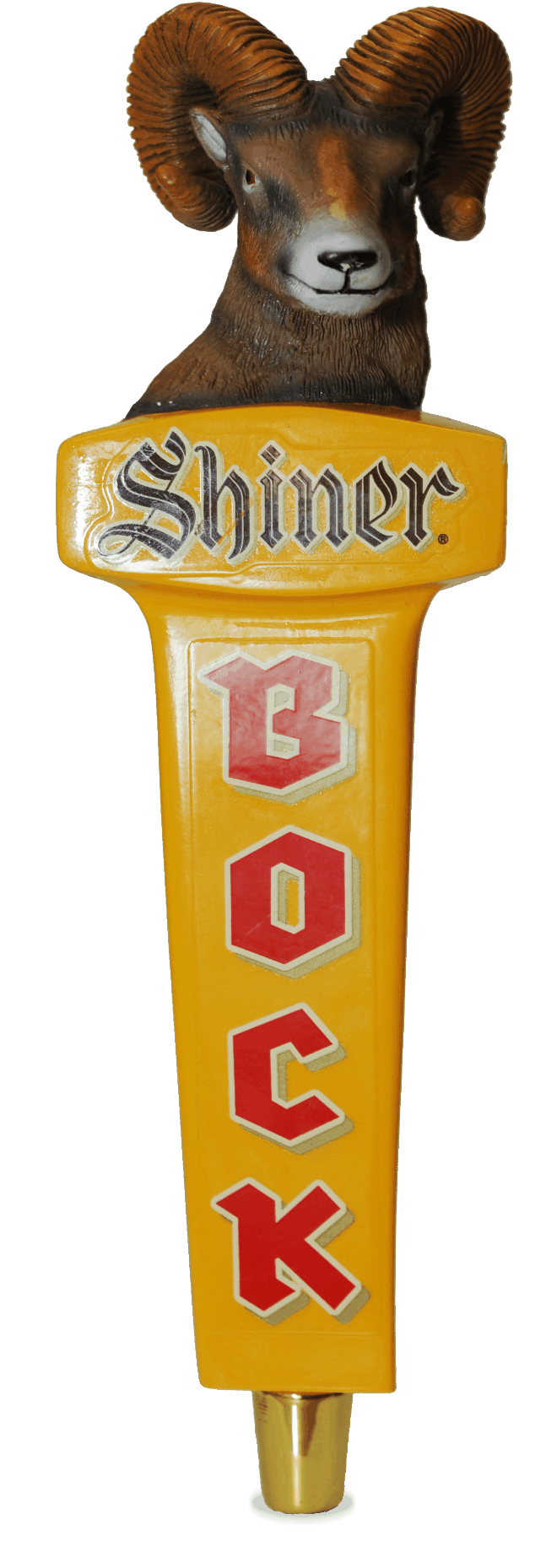 Shiner Bock has a beverage tapper!