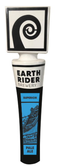 Earth Rider Superior Pale Ale has a beverage tapper!