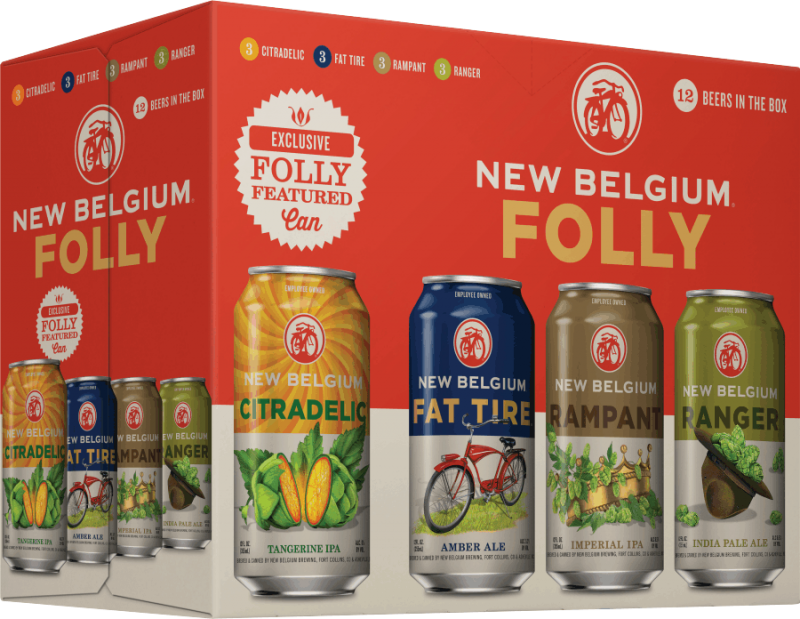Variety Packs New Belgium Folly Pack Bill's Distributing