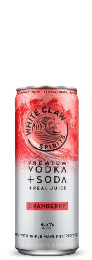 White Claw Vodka + Soda Cranberry