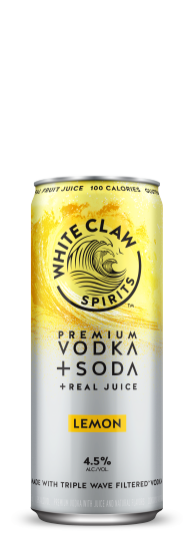 White Claw Vodka + Soda Lemon