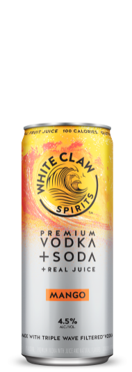 White Claw Vodka + Soda Mango