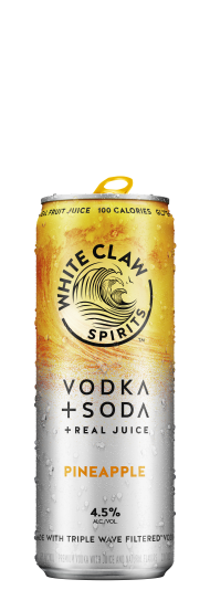 White Claw Vodka + Soda Pineapple