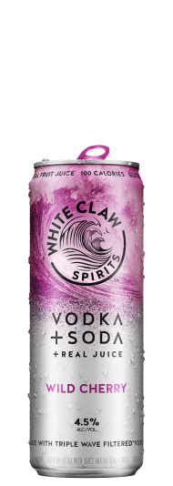 White Claw Vodka + Soda Wild Cherry
