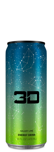 3D Energy Galaxy Lime