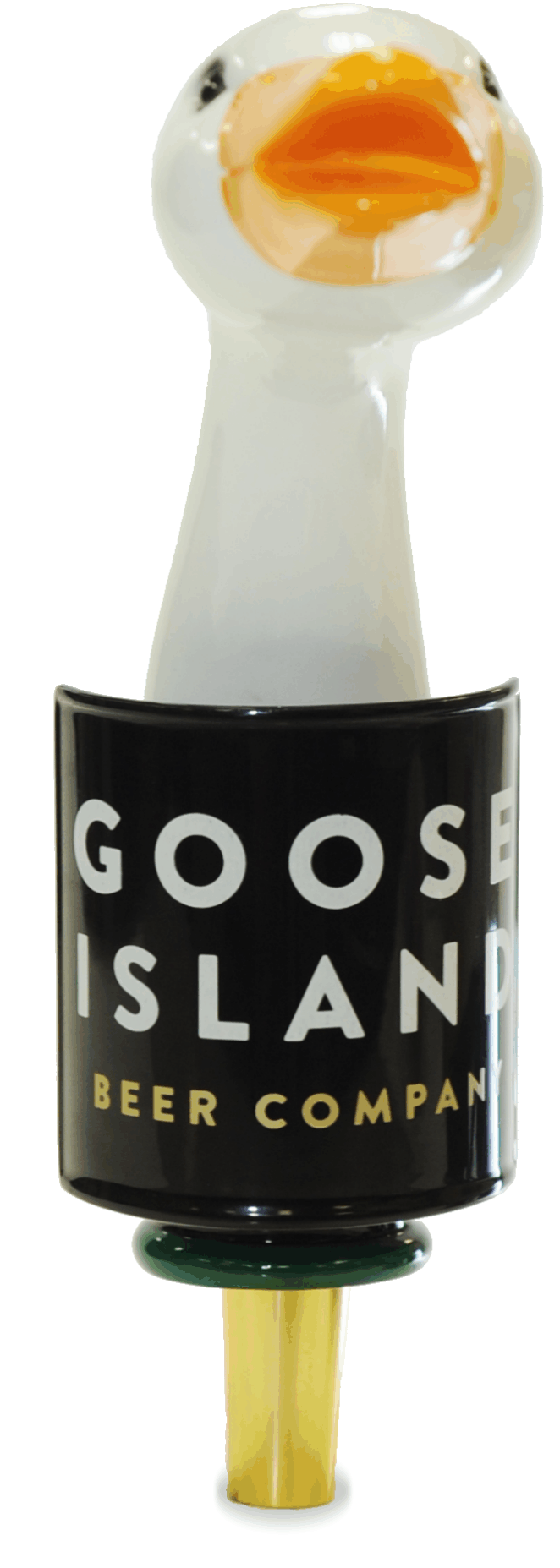 Goose Island IPA has a beverage tapper!