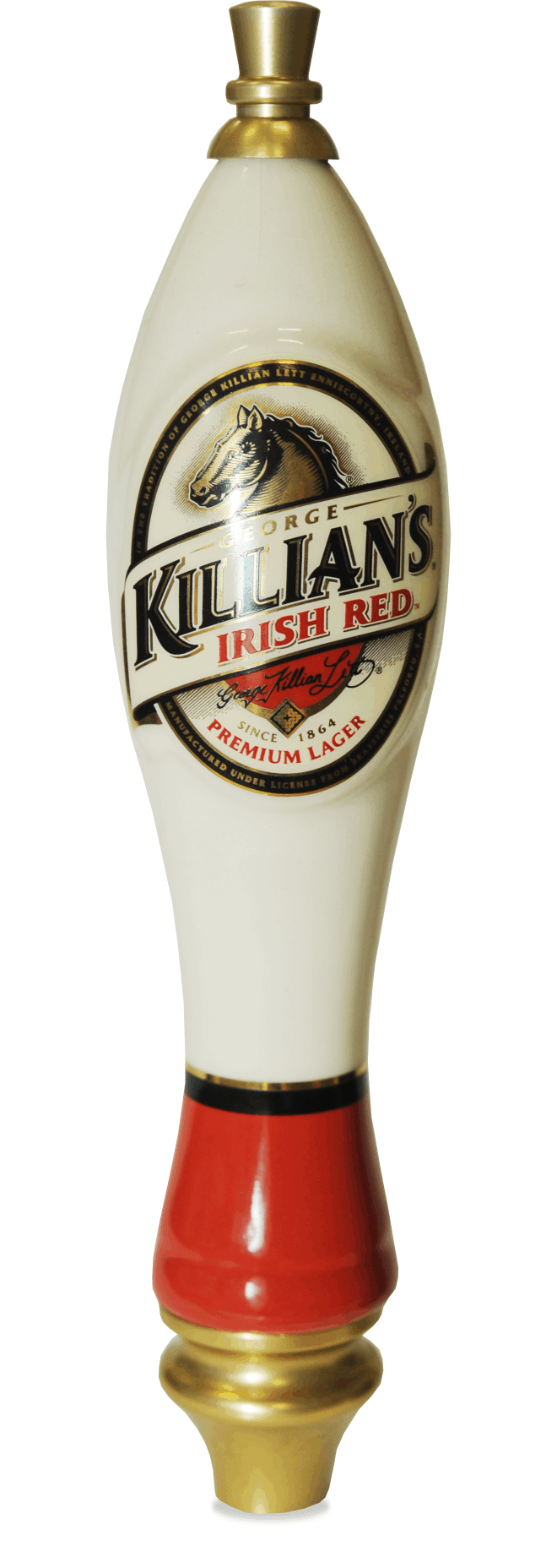 Killian's Irish Red has a beverage tapper!