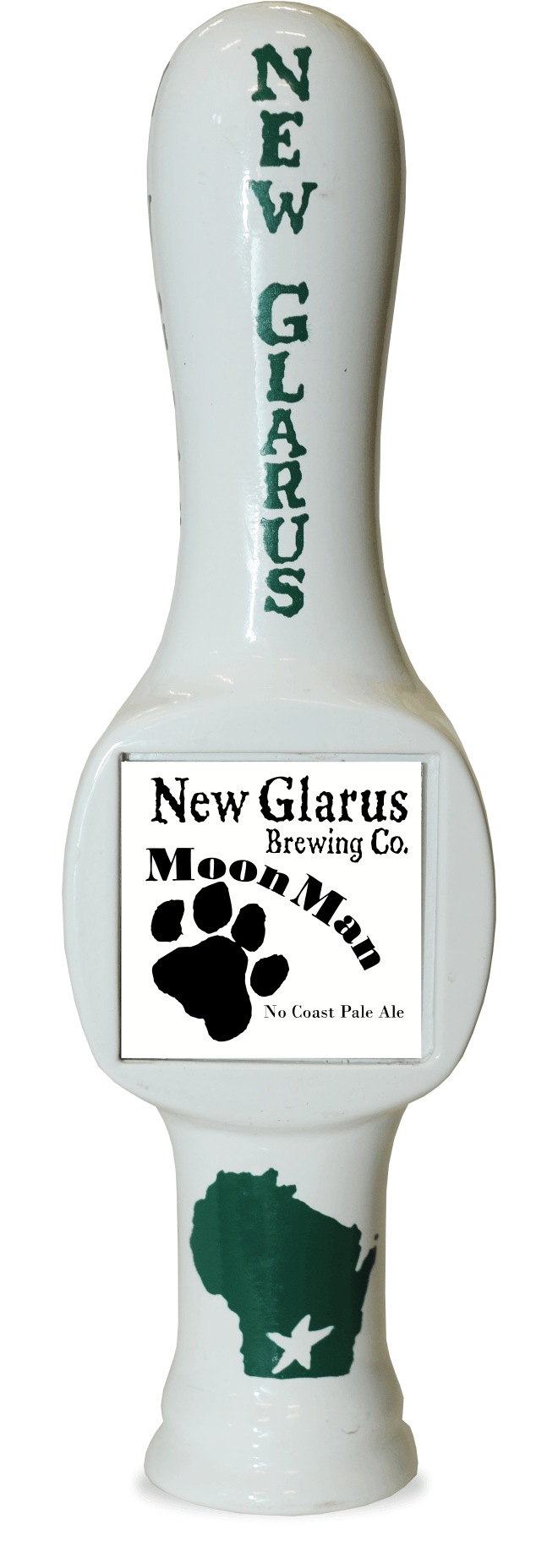 New Glarus Moon Man has a beverage tapper!