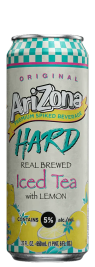 Arizona Hard Iced Tea with Lemon