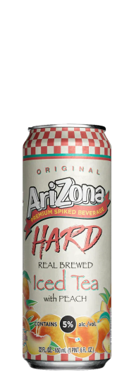 Arizona Hard Iced Tea with Peach