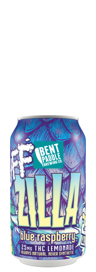 Bent Paddle PuffZilla Blue Raspberry