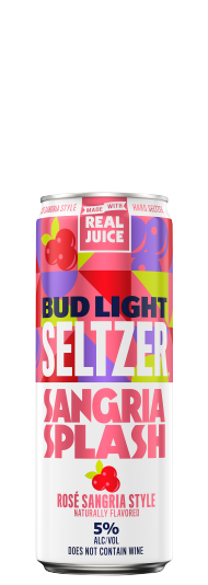 Bud Light Seltzer Sangria Splash Rose Sangria Style