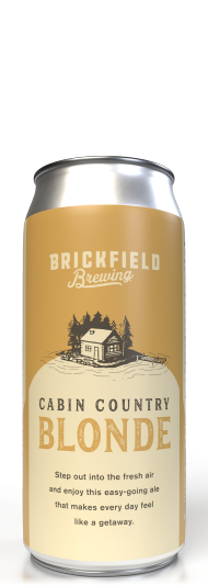 Brickfield Brewing Cabin Country Blonde