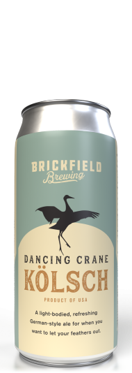 Brickfield Brewing Dancing Crane Kolsch