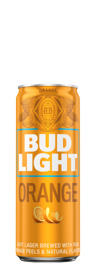 Beer, Bud Light Orange