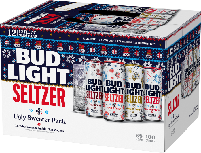 Bud Light Seltzer Ugly Sweater Variety Pack