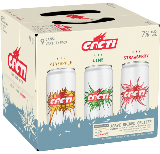 Cacti Agave Spiked Seltzer Variety Pack Cacti Agave Spiked Seltzer Variety Pack