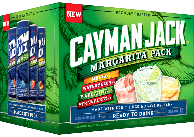 Beer Cayman Jack Strawberry Margarita Bill's Distributing