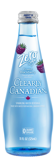 Clearly Canadian Zero Sugar Forest Blackberry