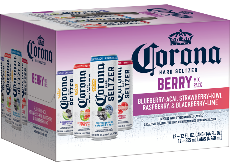Corona Seltzer Berry Variety Pack