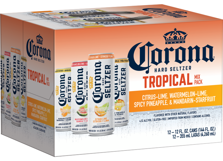 Corona Seltzer Tropical Variety Pack