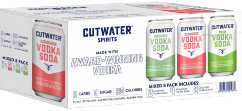 Cutwater Vodka Soda Variety Pack Cutwater Vodka Soda Variety Pack
