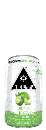 Delta D8 Seltzer Lime
