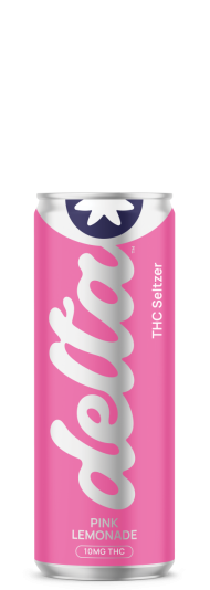Delta 10mg THC Seltzer Pink Lemonade