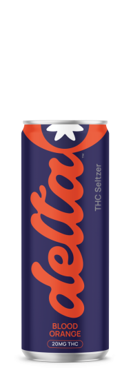 Delta 20mg THC Seltzer Blood Orange