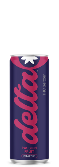 Delta 20mg THC Seltzer Passion Fruit