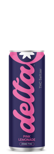 Delta 20mg THC Seltzer Pink Lemonade