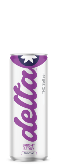 Delta 5mg THC Seltzer Bright Berry