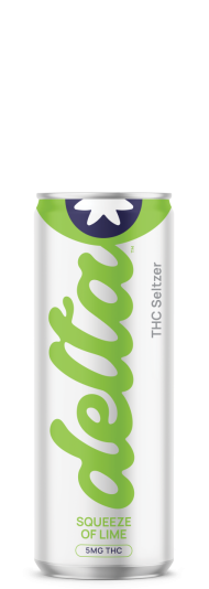 Delta 5mg THC Seltzer Squeeze of Lime