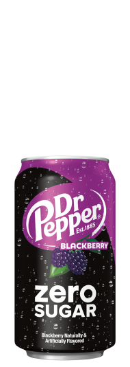 Dr Pepper Blackberry Zero Sugar