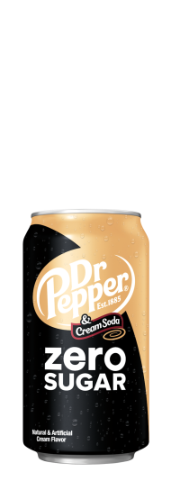 Dr Pepper & Cream Soda Zero Sugar
