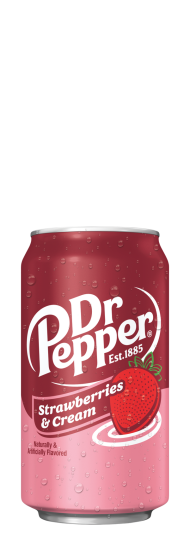 Dr Pepper Strawberries & Cream