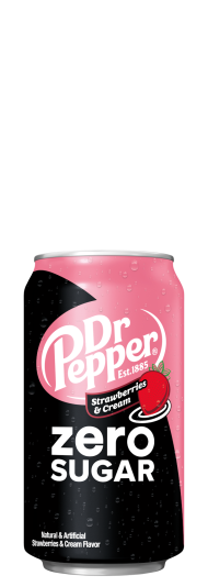 Dr Pepper Strawberries & Cream Zero Sugar