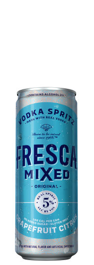 Fresca Mixed Original Grapefruit Citrus Vodka Spritz