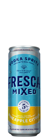 Fresca Mixed Pineapple Citrus Vodka Spritz