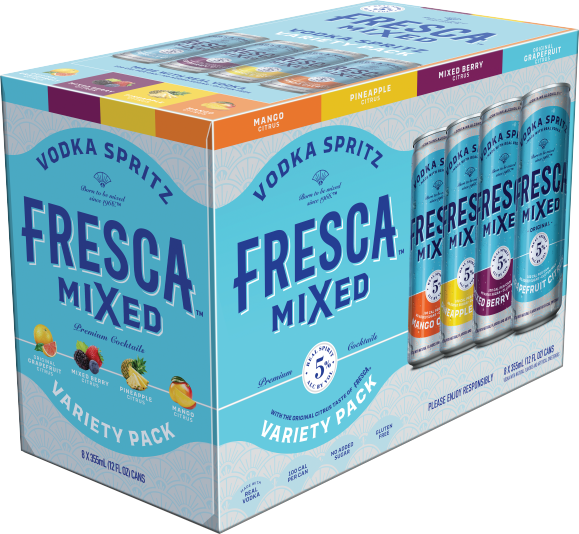 Fresca Mixed Vodka Spritz Variety Pack Fresca Mixed Vodka Spritz Variety Pack