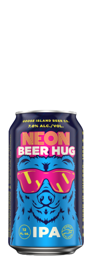 Goose Island Neon Beer Hug