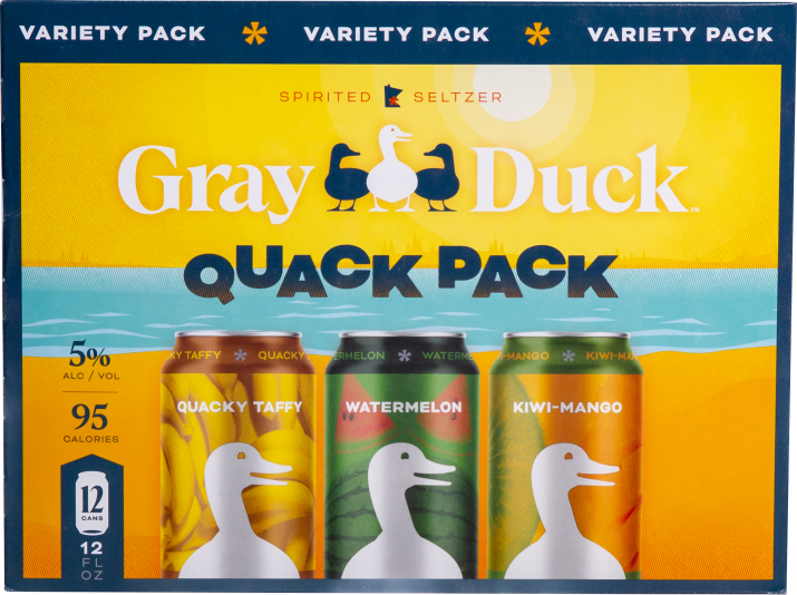 Gray Duck Seltzer Quack Pack