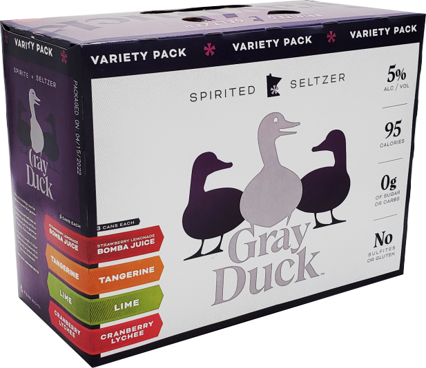 Gray Duck Seltzer Variety Gray Duck Seltzer Variety