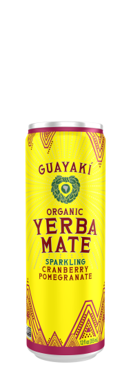 Guayaki Organic Yerba Mate Sparkling Cranberry Pomegranate