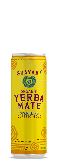 Guayaki Organic Yerba Mate Sparkling Classic Gold