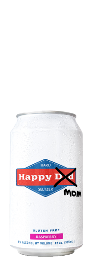 Happy Dad / Happy Mom Seltzer Raspberry