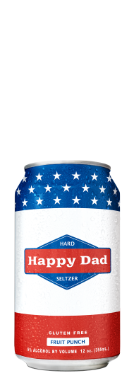 Happy Dad Seltzer Fruit Punch