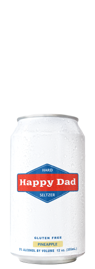 Happy Dad Seltzer Pineapple