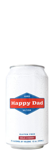Happy Dad Seltzer Wild Cherry