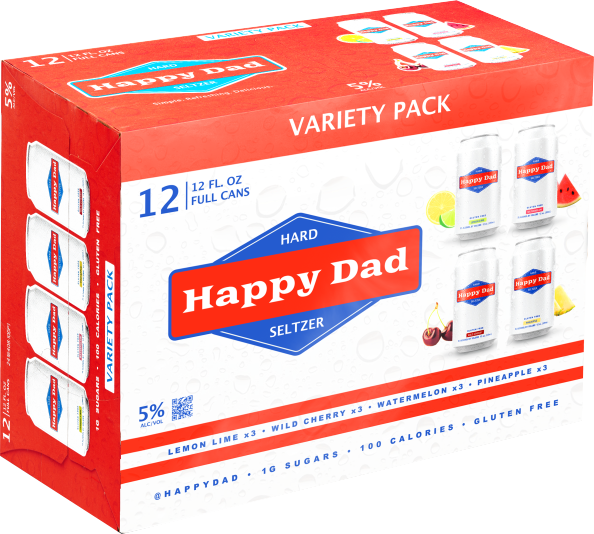 Happy Dad Seltzer Variety Pack